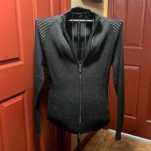 DKNY Jeans mens zipper sweater